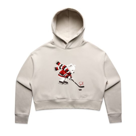 Women's Relax Crop Hood | Sid | Ercu