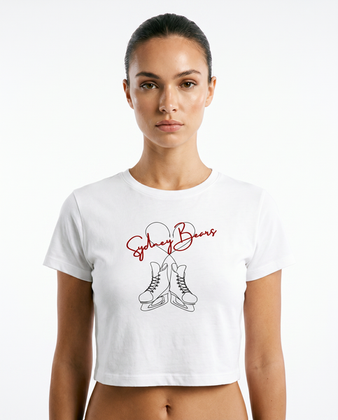 Crop Tee | Love Skates