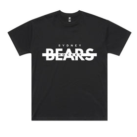Men's Oversized Tee | Line Change | Black