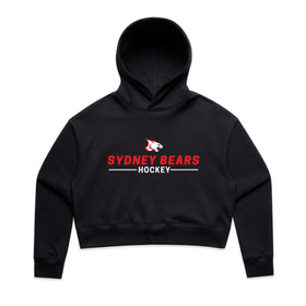 Women's Relax Crop Hood | Head x Heart | Black