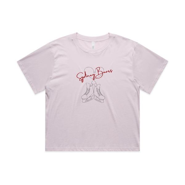 Crop Tee | Love Skates