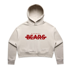 Women's Relax Crop Hood | Line Change | Ercu